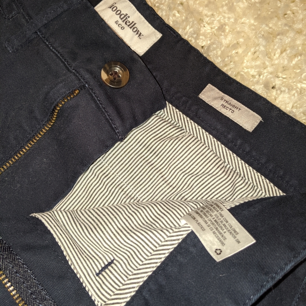 Goodfellow Navy Chinos 30x30